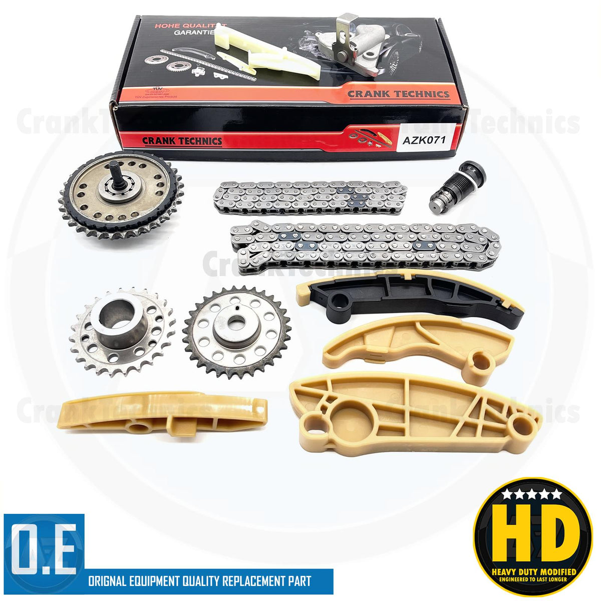 FOR RANGE ROVER EVOQUE 2.0 D TIMING CHAIN KIT VVT GEAR & GASKETS SET