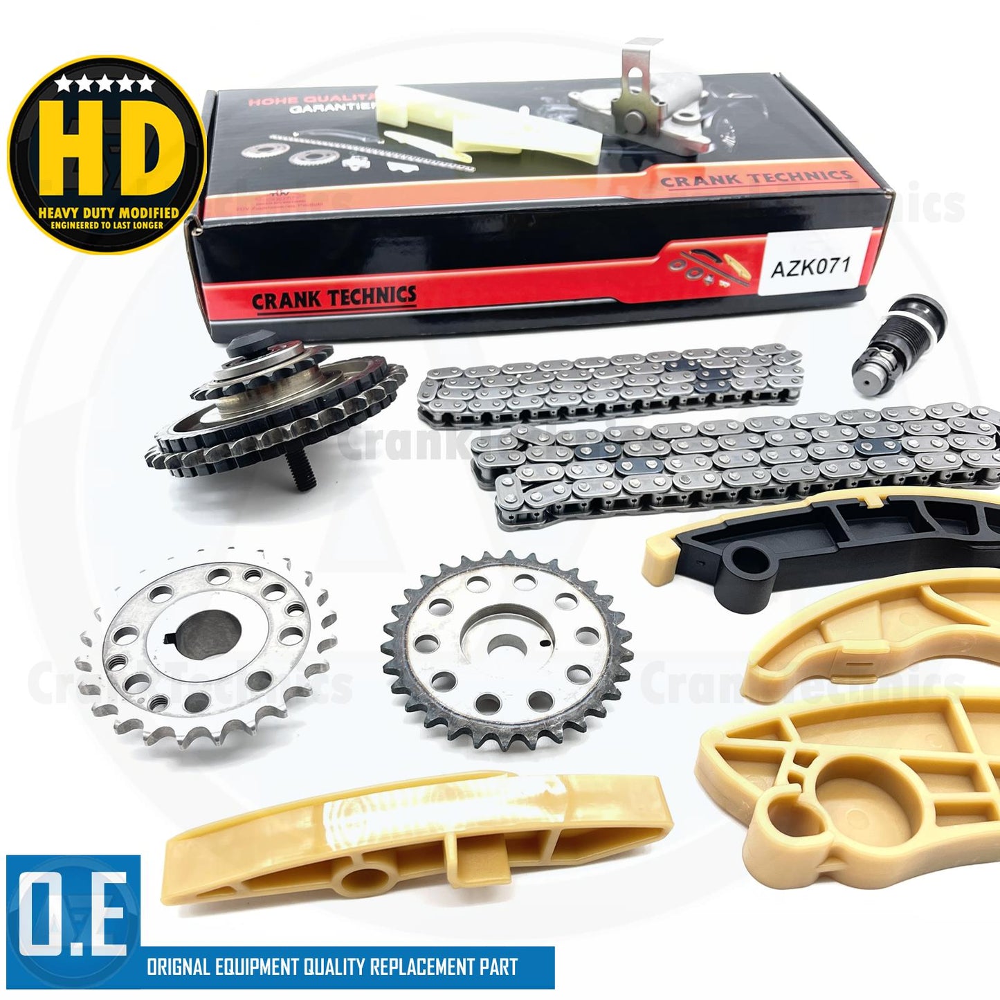 FOR RANGE ROVER EVOQUE 2.0 D TIMING CHAIN KIT VVT GEAR & GASKETS SET