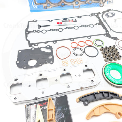 FOR RANGE ROVER EVOQUE 2.0 D TIMING CHAIN KIT VVT GEAR & GASKETS SET