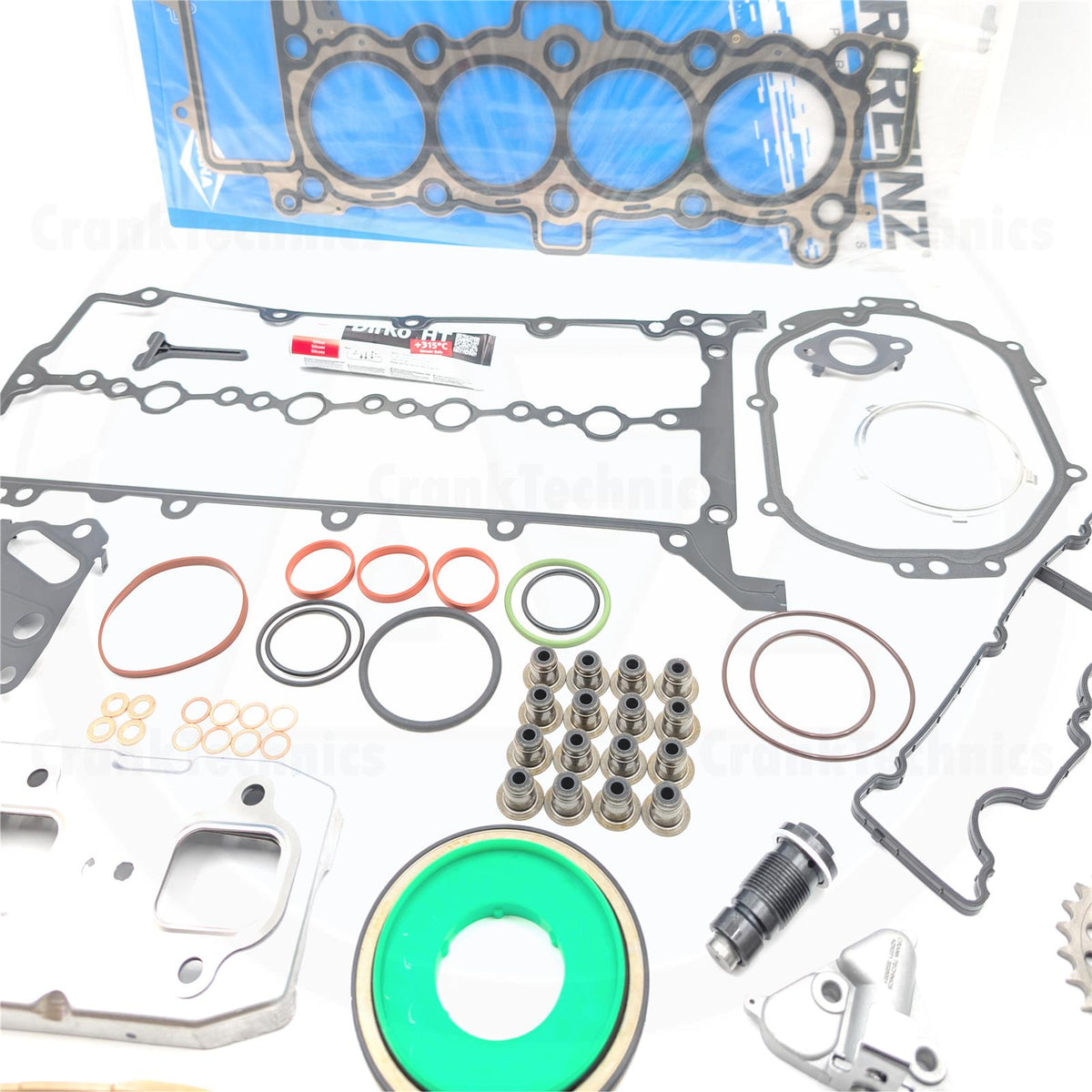 FOR JAGUAR E-PACE 2.0 D240 204DTA 204DTD AJ200 TIMING CHAIN KIT VVT GEAR GASKETS