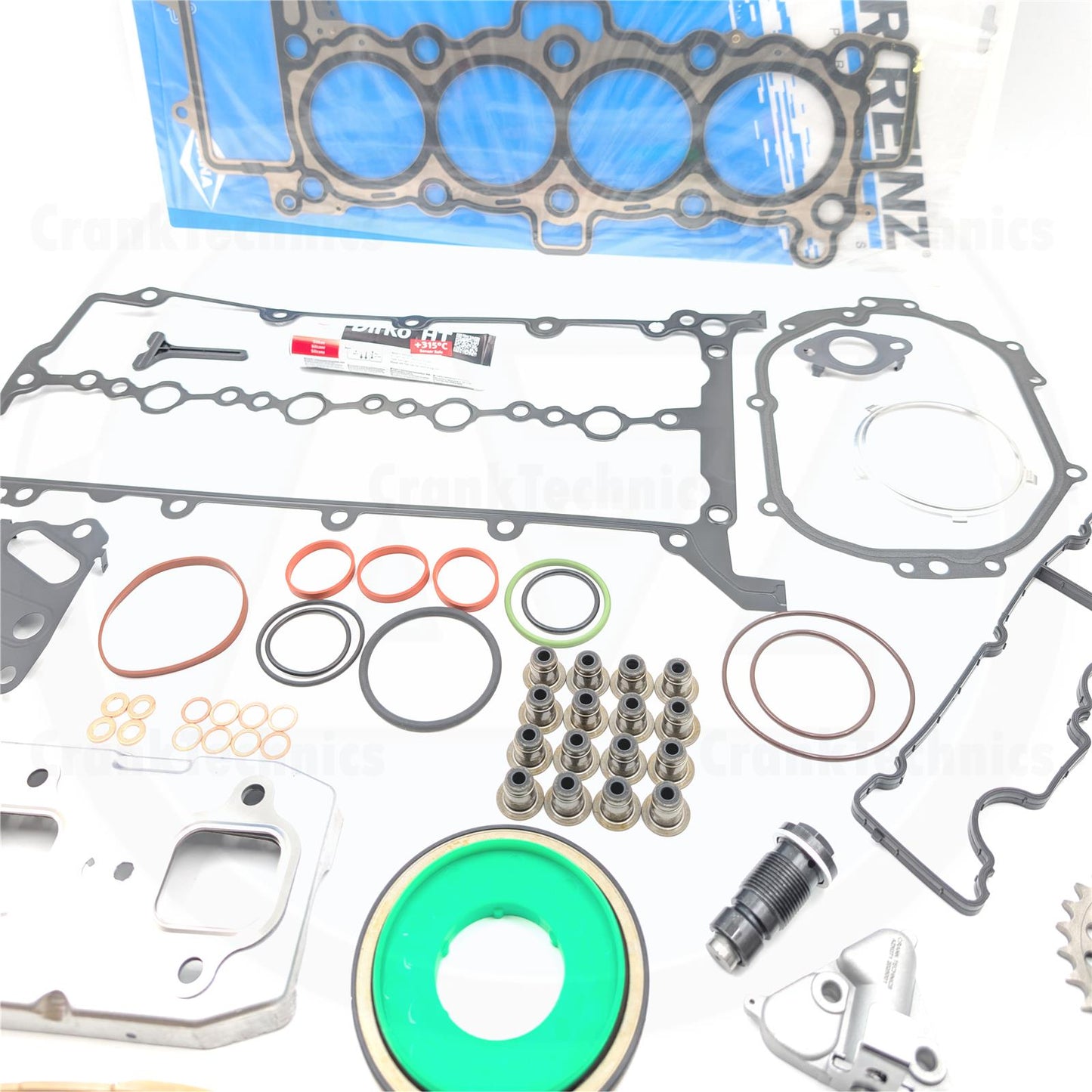 FOR RANGE ROVER EVOQUE 2.0 D TIMING CHAIN KIT VVT GEAR & GASKETS SET