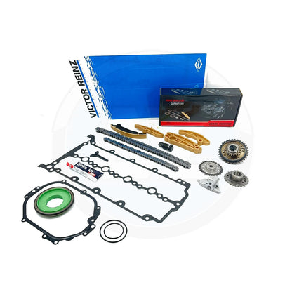 FOR JAGUAR F-PACE 2.0d D165 UPPER & LOWER DIESEL TIMING CHAIN KIT SET