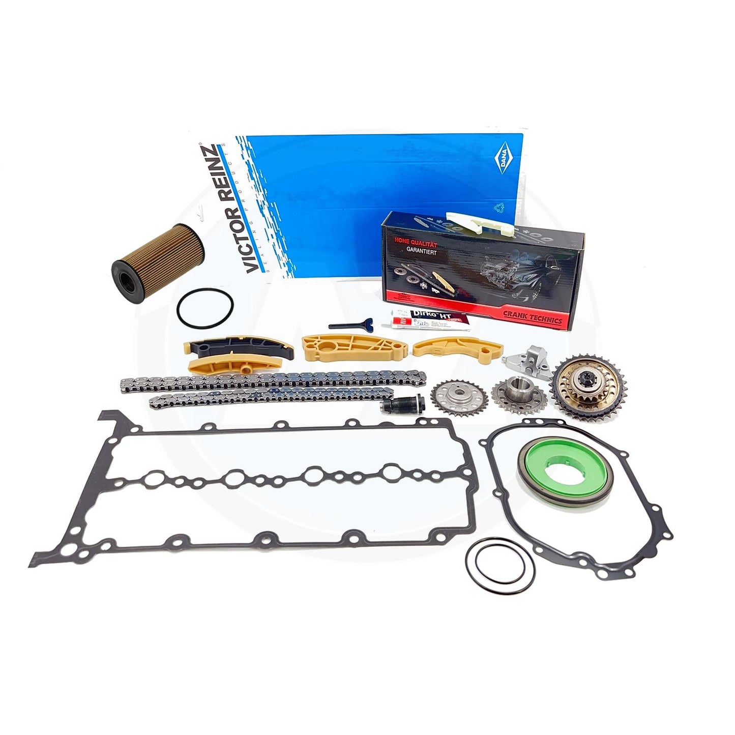 TIMING CHAIN KIT LAND ROVER JAGUAR 2.0 D 204DTA 204DTD 240DTF 204DTY INGENIUM