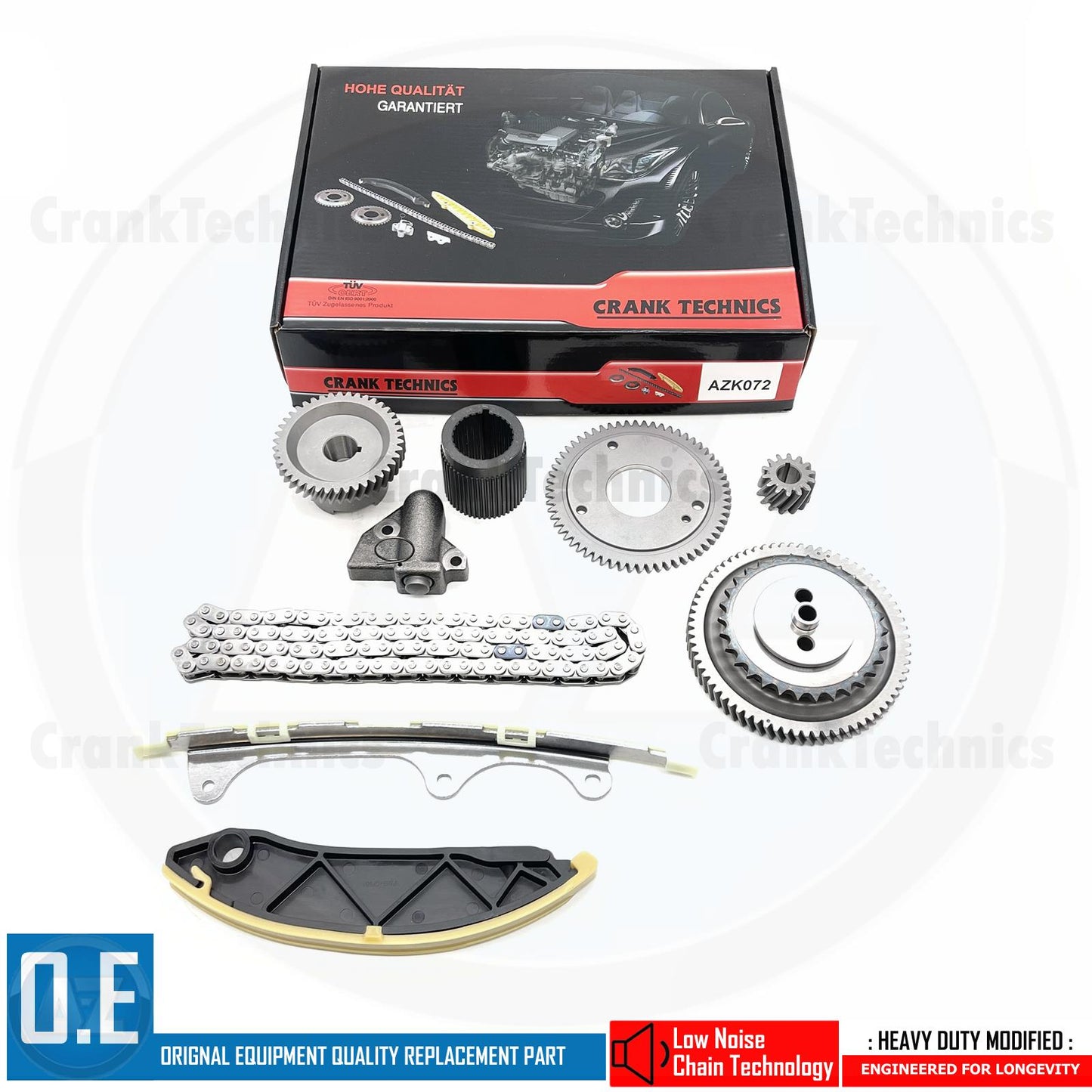 FOR FIAT FULLBACK 2.4 D MITSUBISHI L200 SHOGUN SPORT 2.4 DI-D TIMING CHAIN KIT