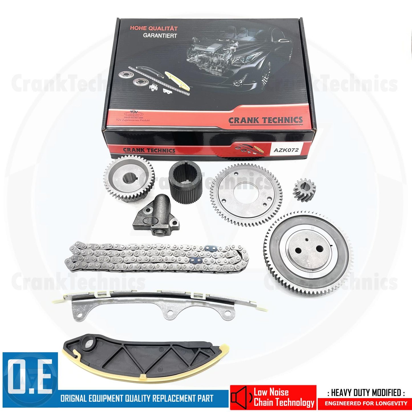 FOR FIAT FULLBACK 2.4 D MITSUBISHI L200 SHOGUN SPORT 2.4 DI-D TIMING CHAIN KIT