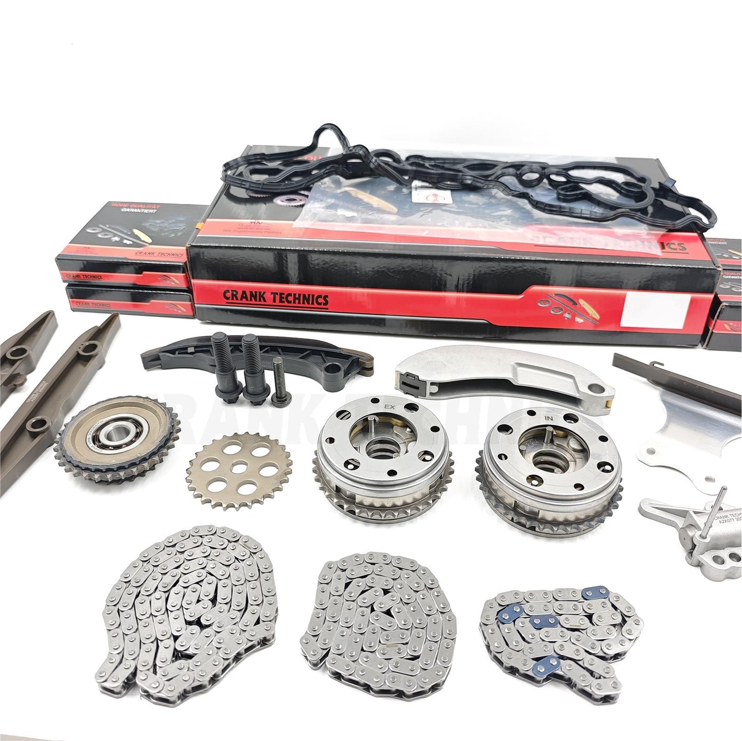 FOR BMW MINI B38A15C B38A15A B138B15A UPPER LOWER TIMING CHAIN & VVT CAM GEARS