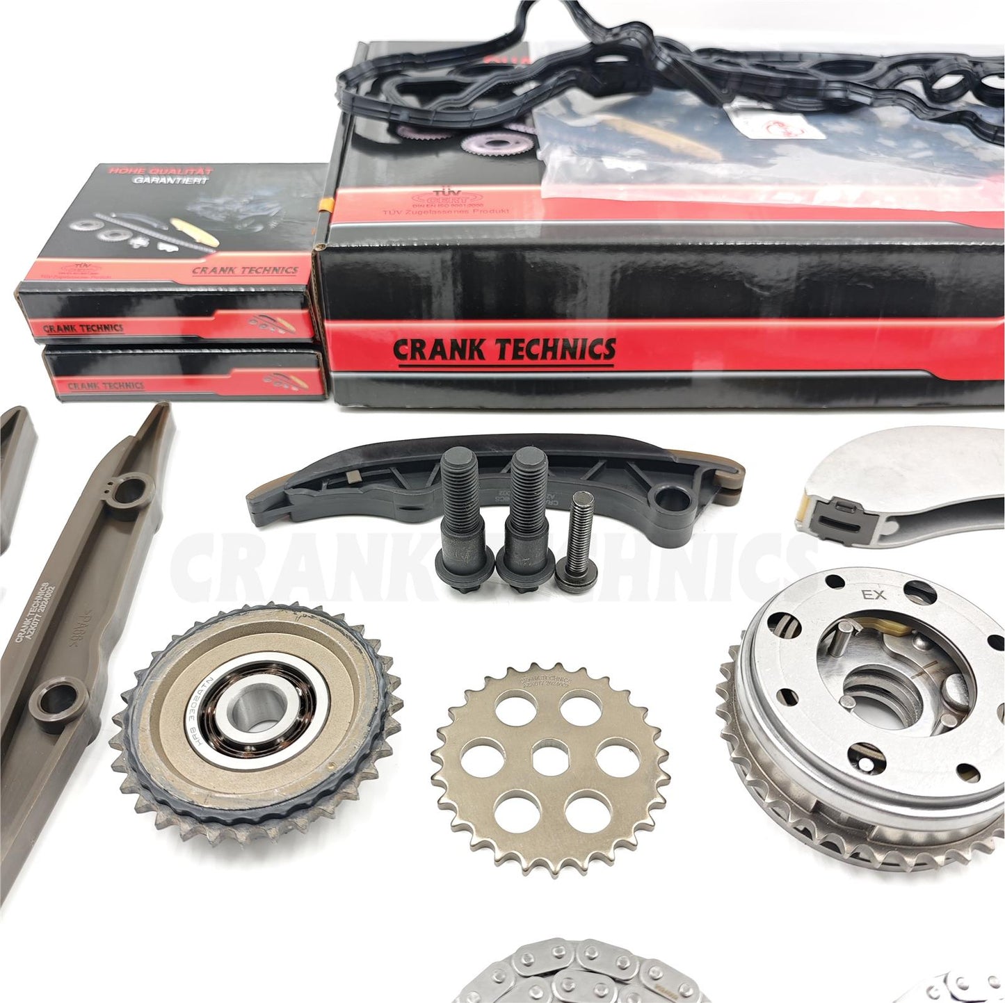FOR BMW MINI B38A15C B38A15A B138B15A UPPER LOWER TIMING CHAIN & VVT CAM GEARS