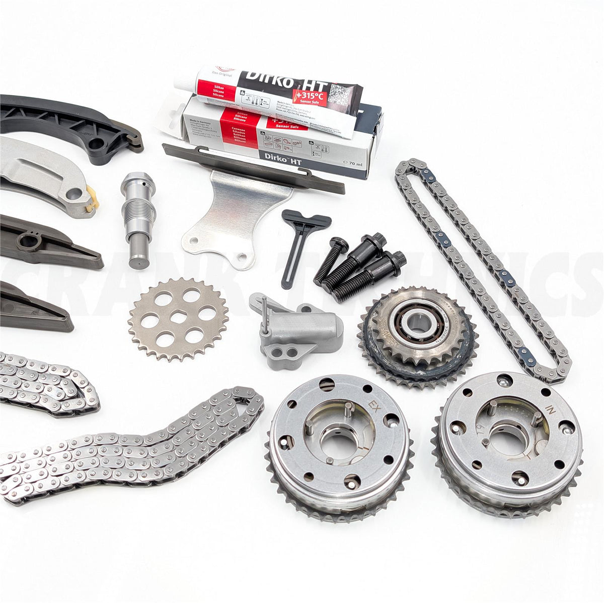 FOR MINI One COOPER SE F54 F55 F56 F57 F60 B38 UPPER LOWER TIMING CHAIN KIT SET