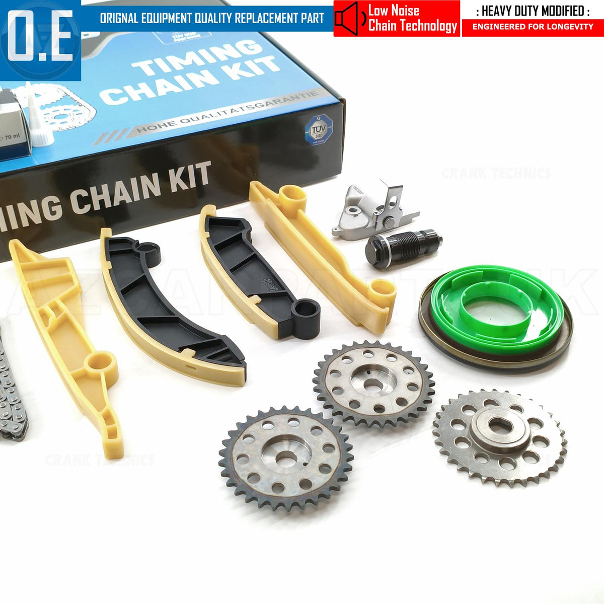 BRAND NEW TIMING CHAIN KIT FOR JLR JAGUAR LAND ROVER INGENIUM 3.0 DIESEL D300