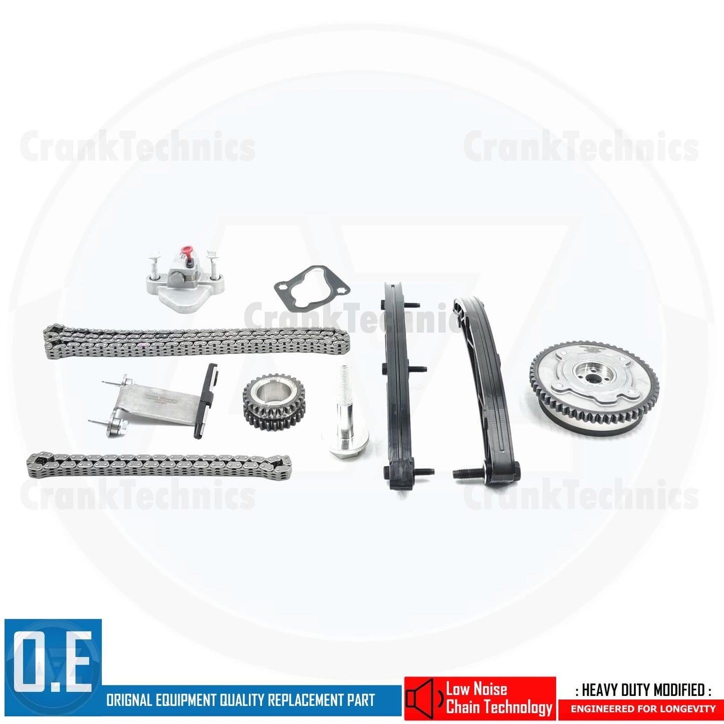 FOR VAUXHALL OPEL INSIGNIA 1.5 B15SFT D15SFT TIMING CHAIN KIT VVT GEAR T SUBAKI