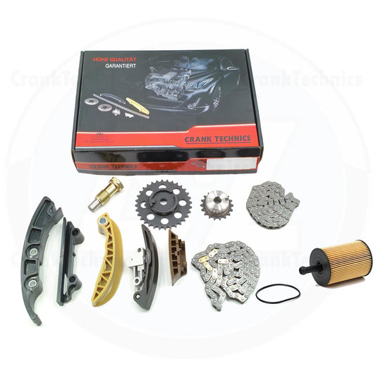 FOR AUDI A3 TT VW GOLF MK4 MK5 R32 3.2 V6 TIMING CHAIN TENSIONERS OIL FILTER KIT