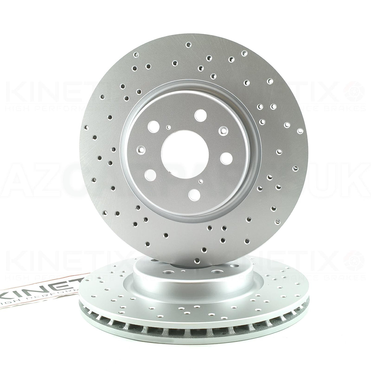 FOR BYD SEAL EV 2022- CROSS DRILLED FRONT BRAKE DISCS PADS 344mm X 28mm 1393332000 | EKEB3501111C