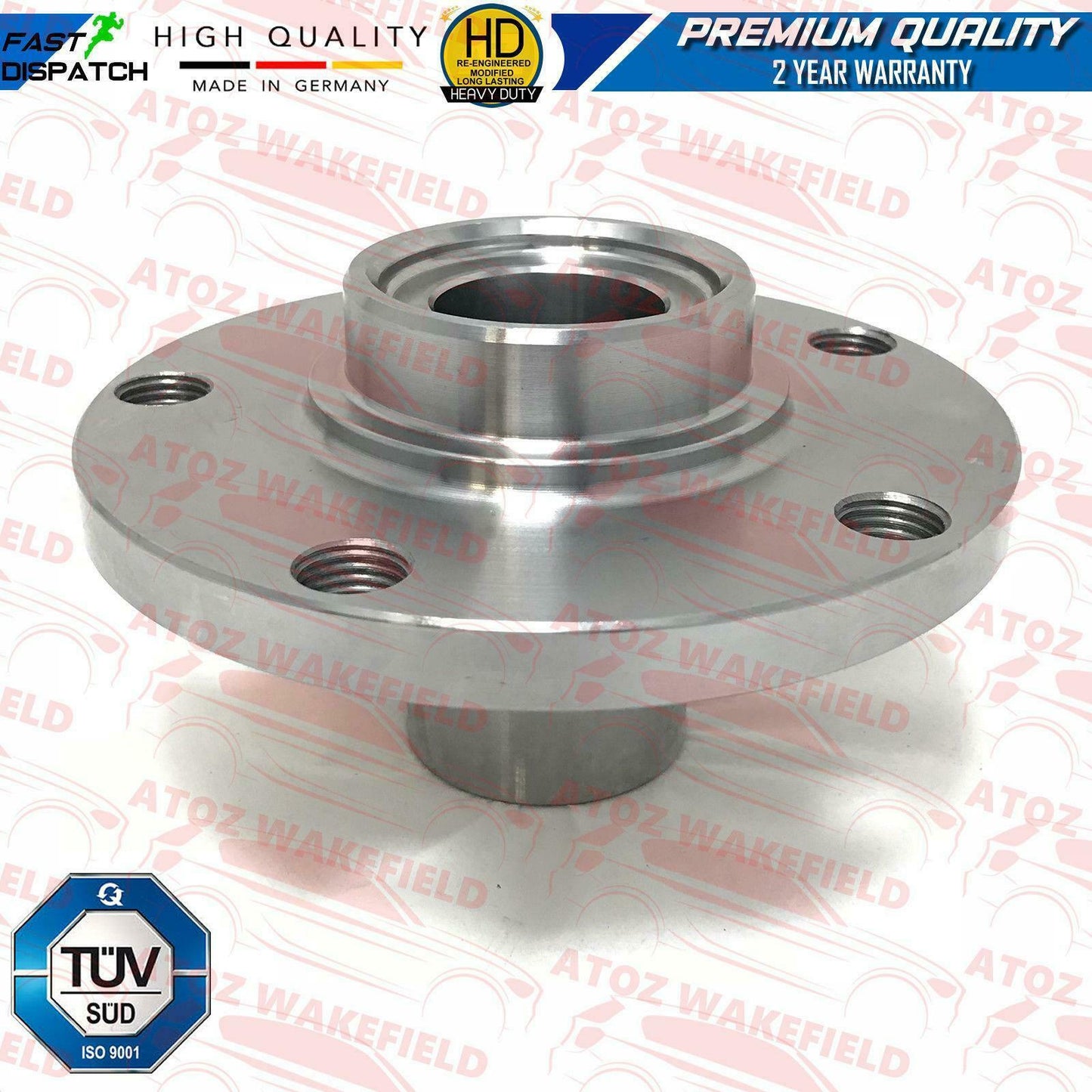 FOR AUDI 100 A4 A6 SKODA VW PASSAT FRONT AXLE WHEEL HUB FLANGE WHEEL BEARING