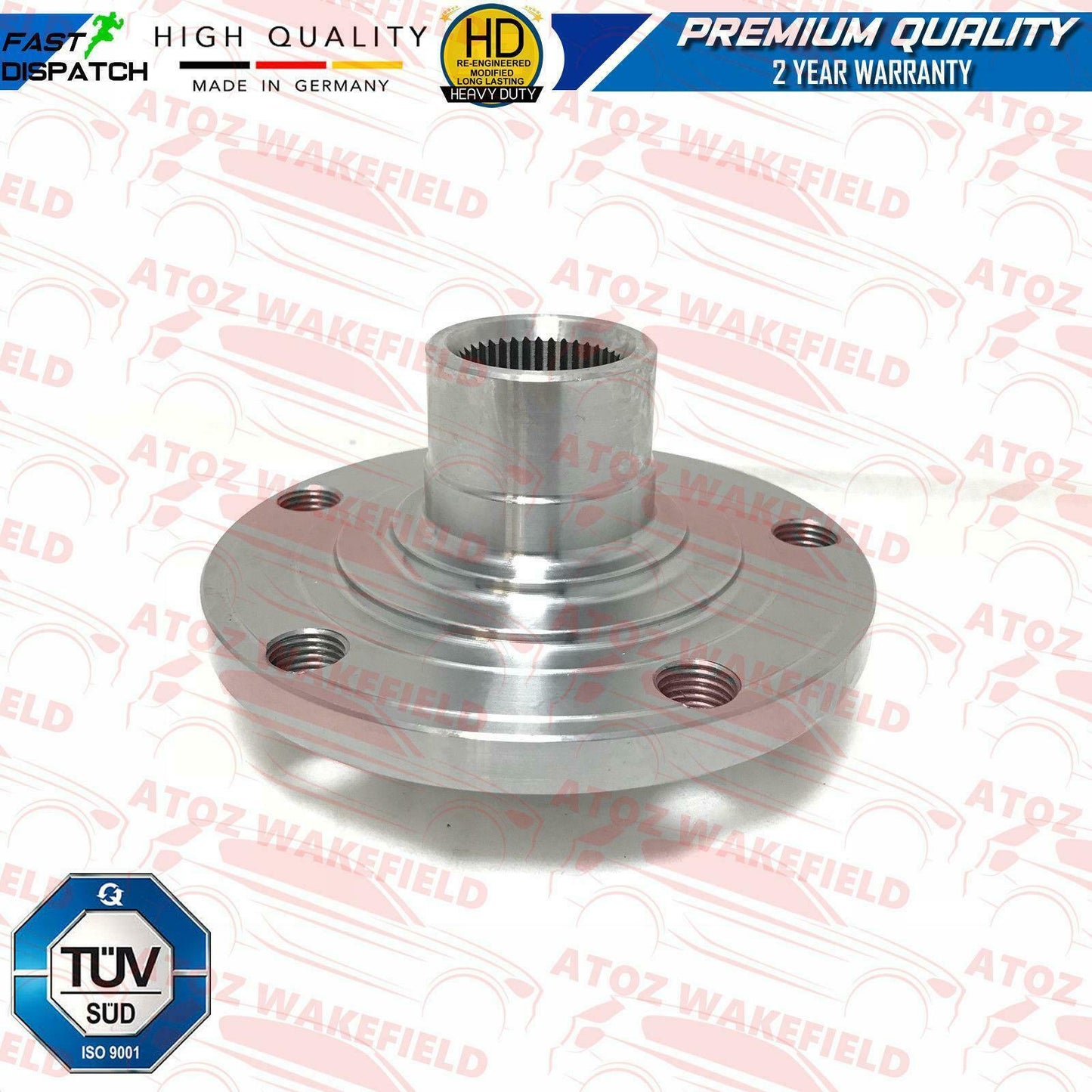 FOR AUDI 100 A4 A6 SKODA VW PASSAT FRONT AXLE WHEEL HUB FLANGE WHEEL BEARING