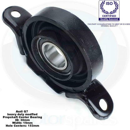FOR AUDI Q7 PROPSHAFT PROPELLER SHAFT CENTRE SUPPORT BEARING 30X19MM X153MM