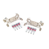 FOR TESLA MODEL 3 PERFORMANE 2018- DRILLED FRONT BRAKE DISCS CERAMIC PADS 355mm