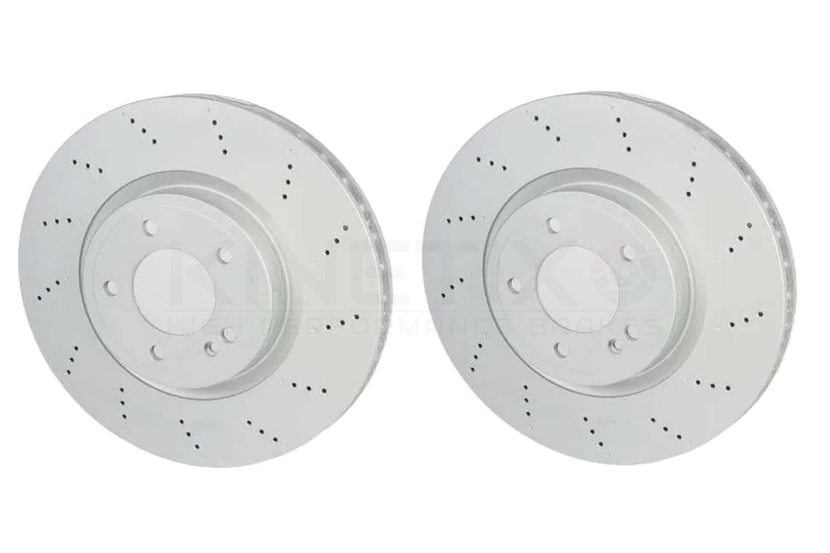 FOR MERCEDES G63 AMG 2018- REAR BRAKE DISCS PADS SENSOR 370mm A4634230000
