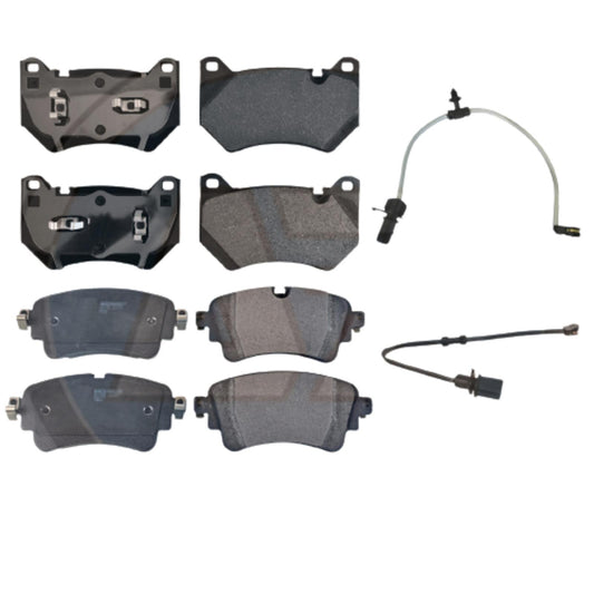 FOR AUDI Q5 2.0 3.0 40 45 50 TDI FRONT REAR BRAKE PADS WEAR WIRE SENSORS