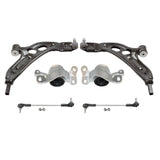 FOR BMW 118i 118d F40 FRONT LEFT SUSPENSION WISHBONE ARMS BUSHES LINKS PAIR