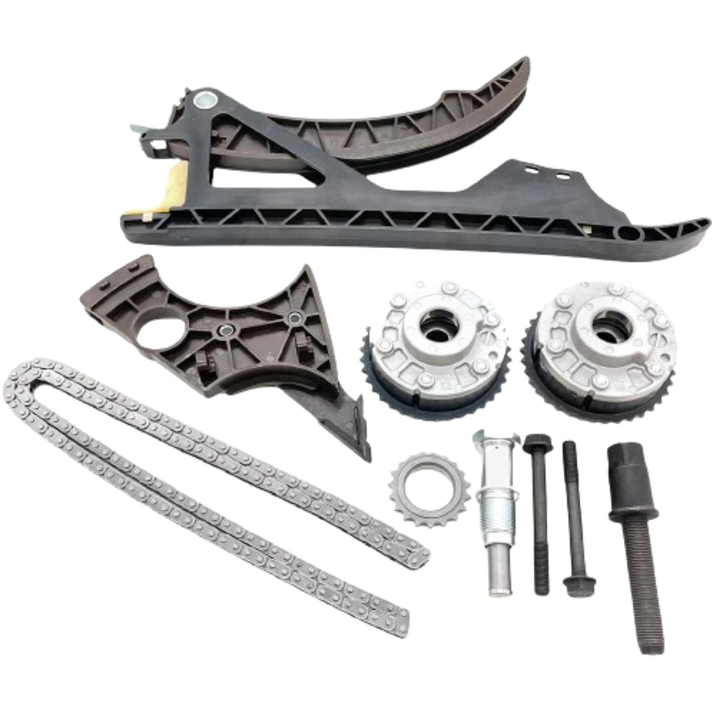 FOR BMW 116i 118i 120i 316i 318i 320i 520i TIMING CHAIN & VVT HUB GEARS KIT N43