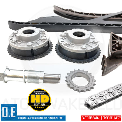FOR BMW 116i 118i 120i 316i 318i 320i 520i TIMING CHAIN & VVT HUB GEARS KIT N43