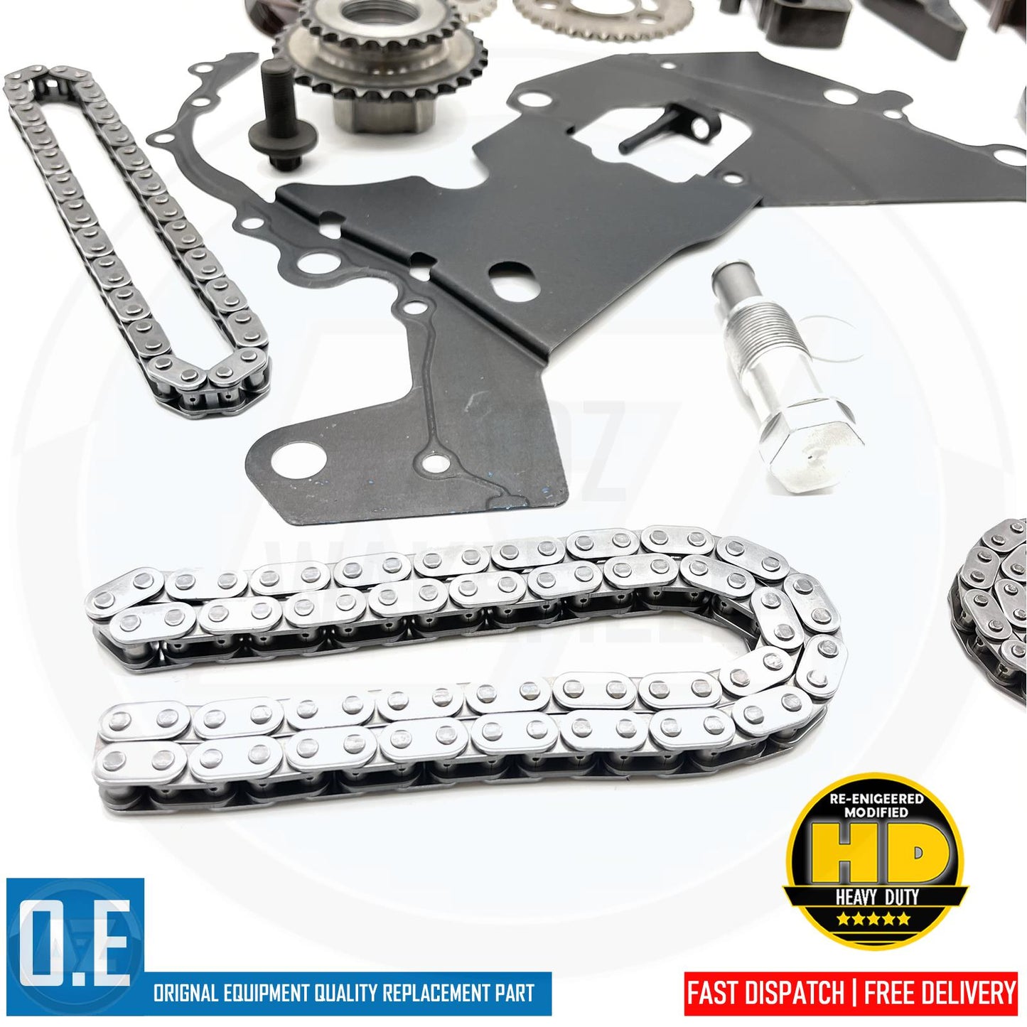 FOR BMW 330d 335d 430d 435d 530d 535d 640d 730d 740d TIMING CHAIN KIT & BOLTS