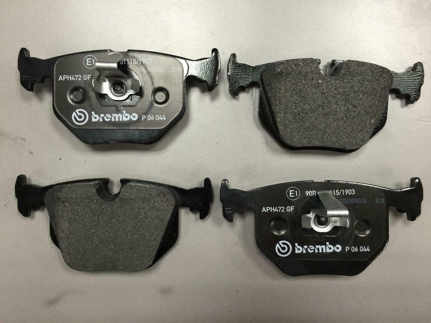 FOR BMW 330 330D 330CI Front rear Brembo brake pads wear wires sensors