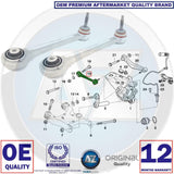 for BMW 5 SERIES E39 E60 E61 REAR UPPER LEFT RIGHT SUSPENSION TRACK CONTROL ARMS