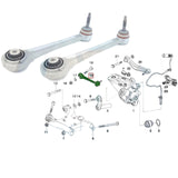 for BMW 5 SERIES E39 E60 E61 REAR UPPER LEFT RIGHT SUSPENSION TRACK CONTROL ARMS