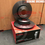 BMW E90 E91 E92 320 320D 325 FRONT 300MM GENUINE BREMBO BRAKE DISCS PADS SENSOR