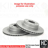 FOR BMW 325d F30 F31 F34 M SPORT DRILLED FRONT REAR BRAKE DISCS MINTEX PADS