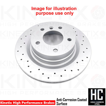 FOR BMW 125i 120i F20 F21 M SPORT DRILLED FRONT REAR BRAKE DISCS BREMBO PADS