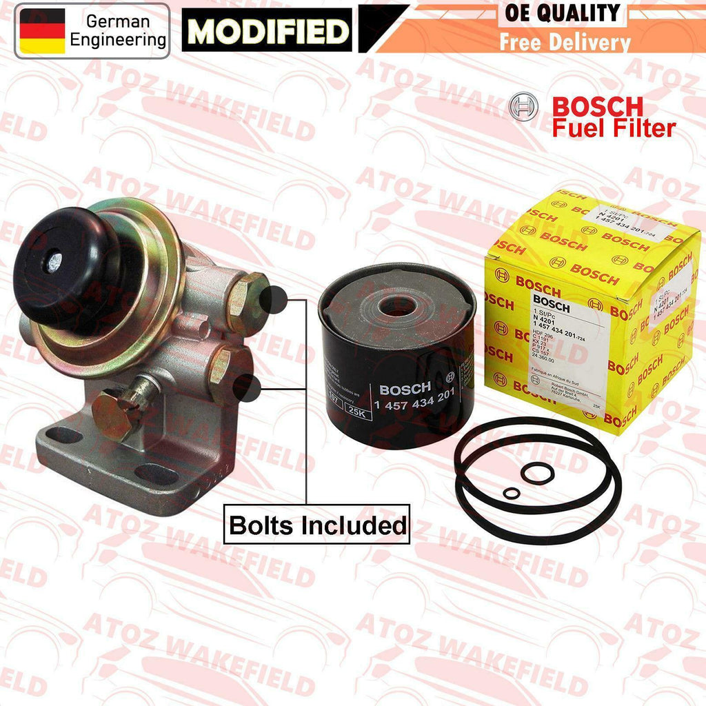 BOSCH DIESEL FUEL FILTER OE QUALITY HOUSING PRIMER LIFT HAND FEED PUMP CAV TYPE