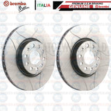 BREMBO BRAKE DISCS PAIR XTRA LINE MAX FRONT AXLE 09.9772.75