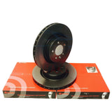 BREMBO BRAKE DISCS FRONT AXLE 360MM VENTED TYPE HIGH-CARBON COATED