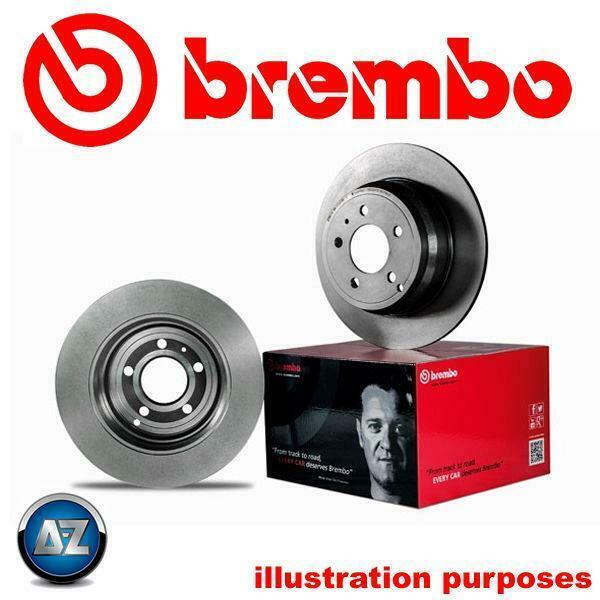 BREMBO BRAKE DISCS REAR AXLE 294MM VENTED HIGH-CARBON COATED + SCREWS 09.7702.11