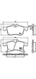 BREMBO GENUINE ORIGINAL BRAKE PADS FRONT AXLE P59045