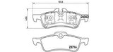 BREMBO GENUINE ORIGINAL BRAKE PADS REAR AXLE P06032