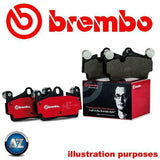 FRONT BRAKE DISC BRAKE PADS SEAT IBIZA CUPRA R 1999-2002 BREMBO BRAKE PADS