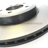 Bmw E46 330ci 330i 330cd 330d Front Coated Brembo Brake Discs And Pads + Sensors