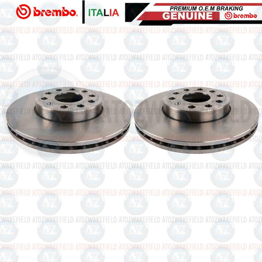 Brembo Coated/Internally Vented Front Brake Discs + screws 09.9145.11 288mm