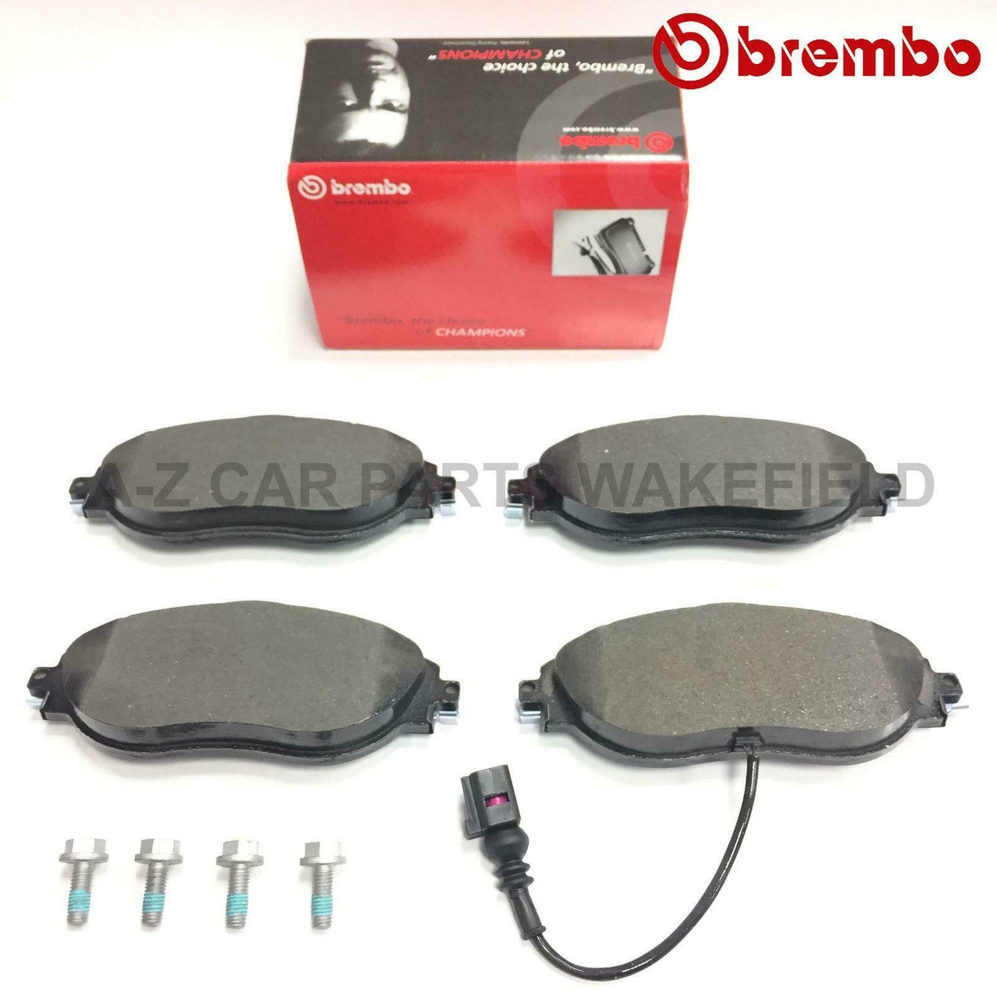 FOR AUDI S3 SQ2 VW GOLF R GTI SEAT LEON CUPRA FRONT REAR BREMBO BRAKE PADS