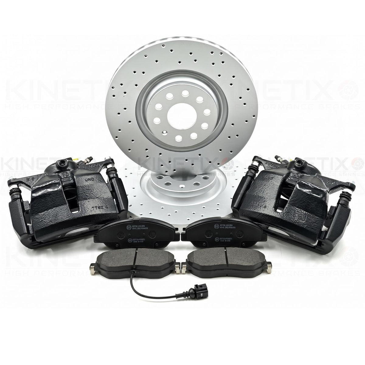 FOR AUDI A3 SEAT LEON VW GOLF MK7 FRONT BIG BRAKE DISCS COVERSION 312mm-340mm