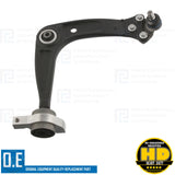 FOR PEUGEOT 508 FRONT LEFT RIGHT SUSPENSION WISHBONE CONTROL ARM PAIR 2010-2018