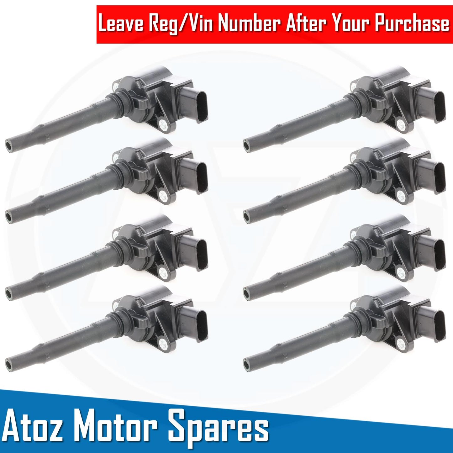 FOR MERCEDES C63 CLK63 CLS63 E63 SLS63 S63 ML63 AMG IGNITION COIL PACKS X8