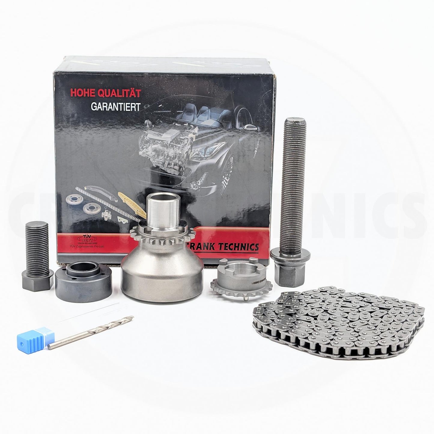 FOR BMW N55 S55 CRANK HUB UPGRADED 4 PINNED CRANKHUB & TIMING OIL PUMP CHAINS