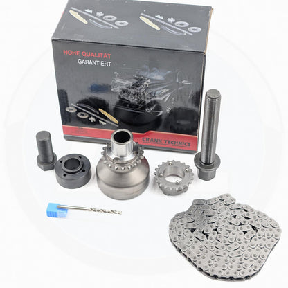FOR BMW N55 S55 CRANK HUB UPGRADED 4 PINNED CRANKHUB & TIMING OIL PUMP CHAINS