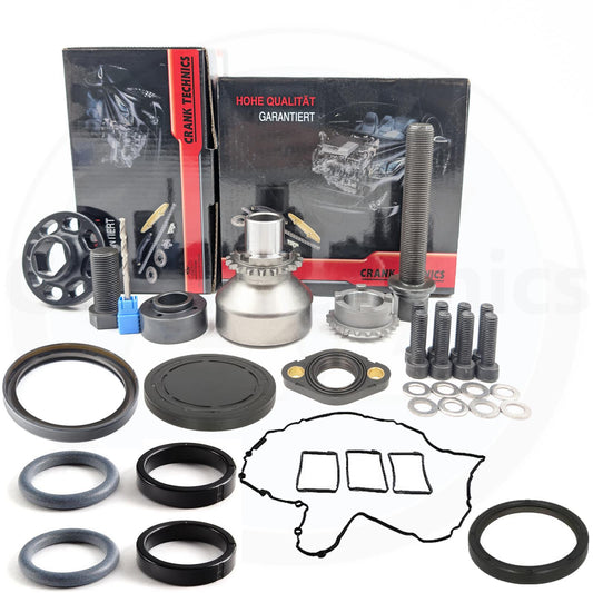 FITS BMW N55 S55 UPGRADED PERFORMANCE 4 PINNED CRANKHUB CAPTURE PLATE KIT