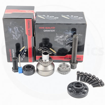FITS BMW N55 S55 UPGRADED PERFORMANCE 4 PINNED CRANKHUB CAPTURE PLATE KIT