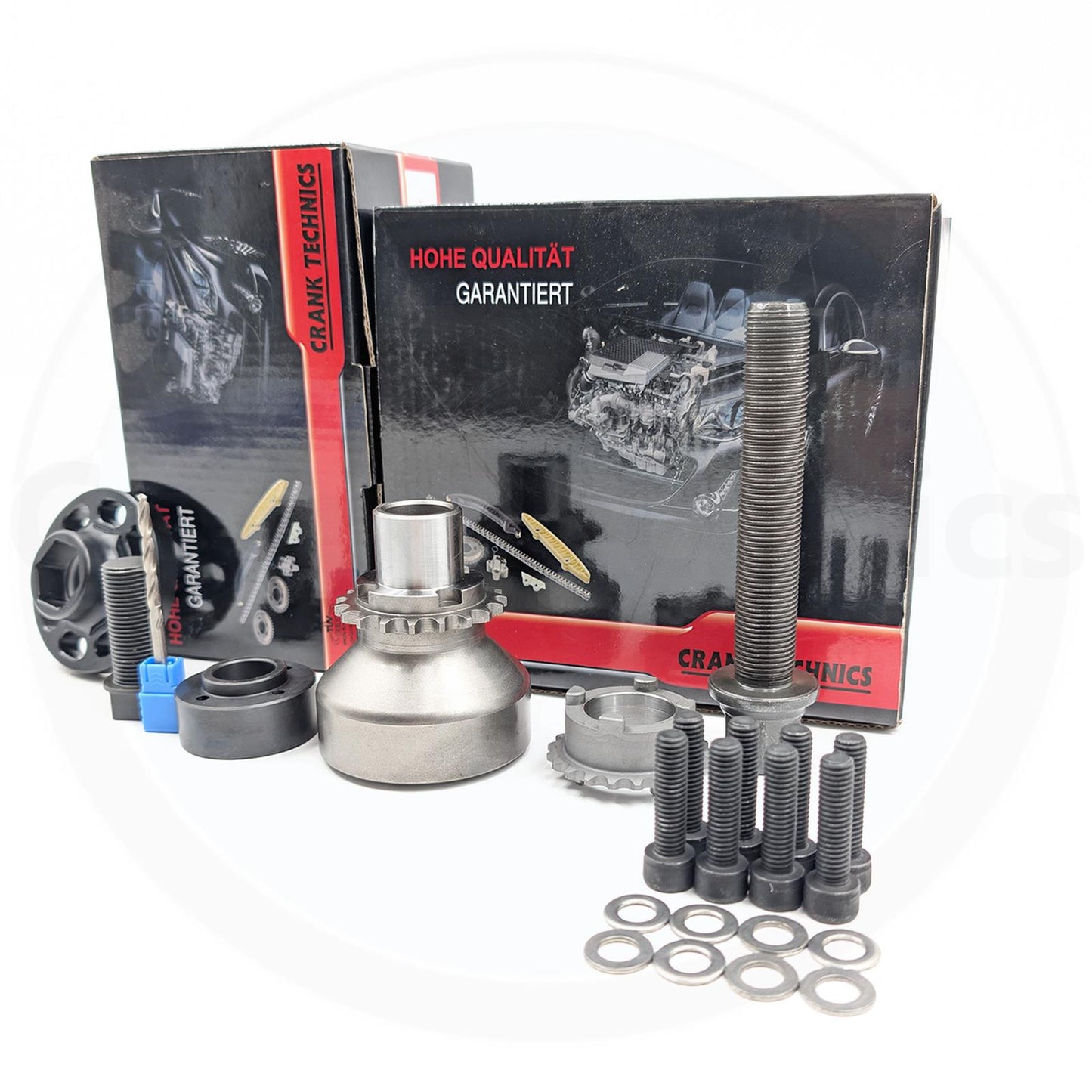 FITS BMW N55 S55 UPGRADED PERFORMANCE 4 PINNED CRANKHUB CAPTURE PLATE KIT